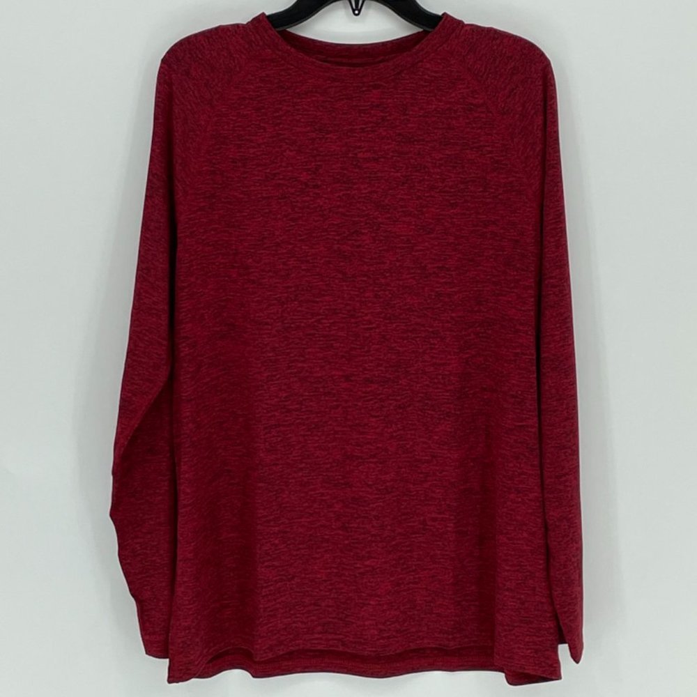Amazon Essentials Men's Red Long Sleeve
